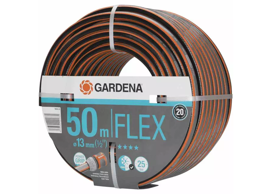 Gardena Gartenschlauch Comfort Flex 13 mm (1/2") 50 m mit PowerGrip bis 25 bar