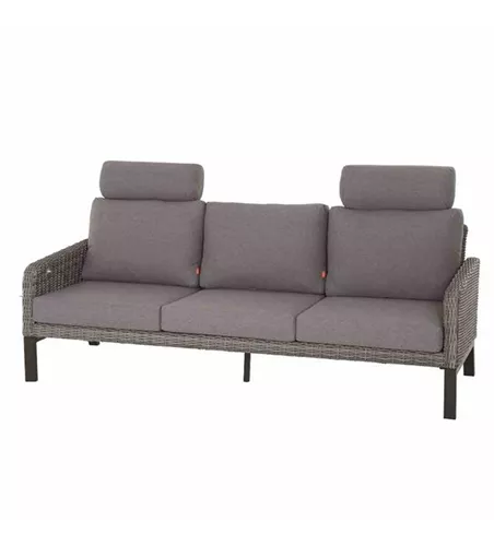 Siena Garden Bellani 3-Sitzer Sofa Aluminum/Gardino® 