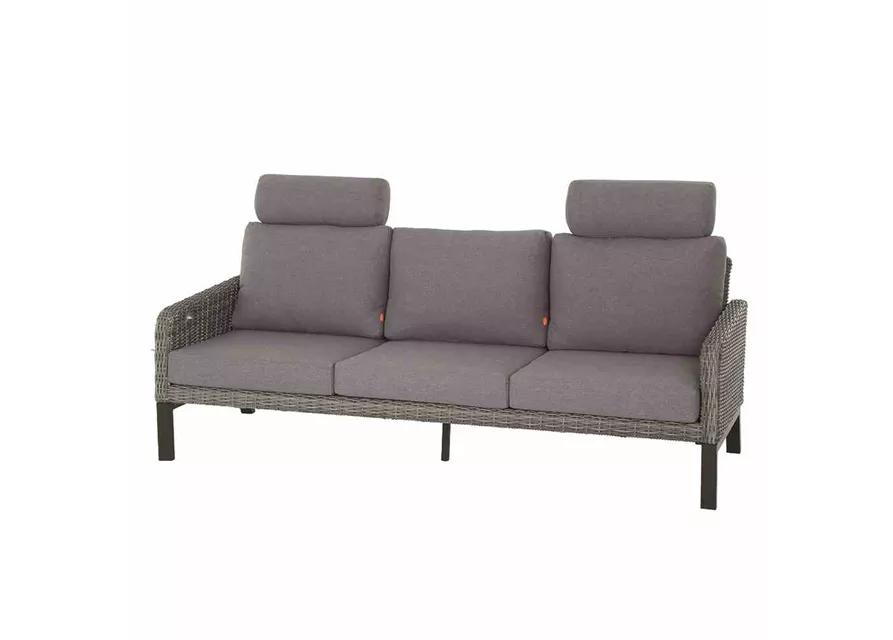 Siena Garden Bellani 3-Sitzer Sofa Aluminum/Gardino® 