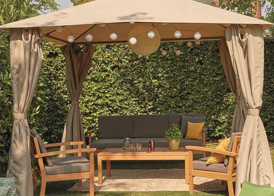 Siena Garden Tavira Lounge 4tlg Eukalyptus/Polyester 