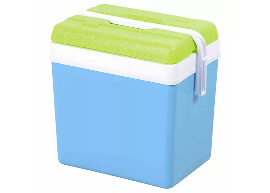 Kühlbox Promotion, 24 Liter, blau-grün