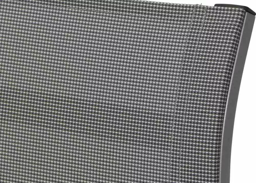 MWH Stapelstuhl Fabulo Textilgewebe 64,5 cm x 61,5 cm x 98 cm Silber