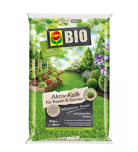 Compo BIO Aktiv-Kalk für Rasen & Garten 