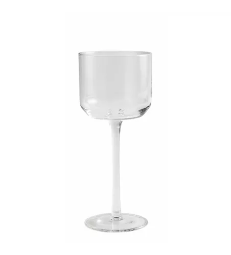 Retro Weißweinglas von NORDAL klare Form