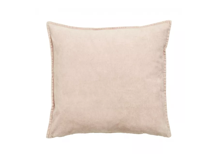 Kissen aus Cord 48x48 cm von Nordal light pink