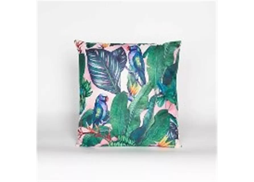 AUSSENKISSEN PAPAGEI/ROSA