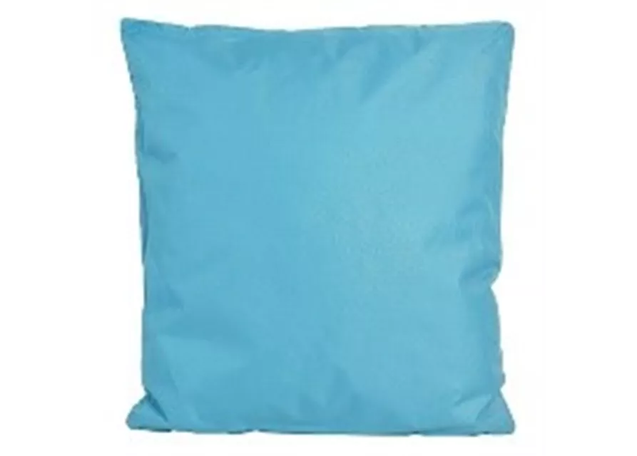 AUSSENKISSEN 45X45 HELL BLAU VAKUUM VERPACKT
