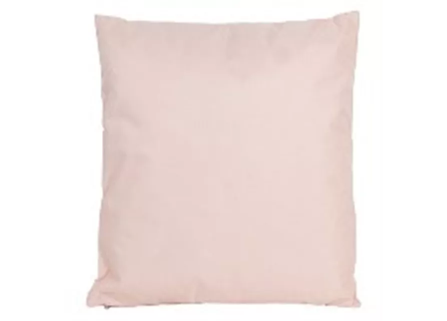AUSSENKISSEN 45X45 HELL ROSA VAKUUM VERPACKT