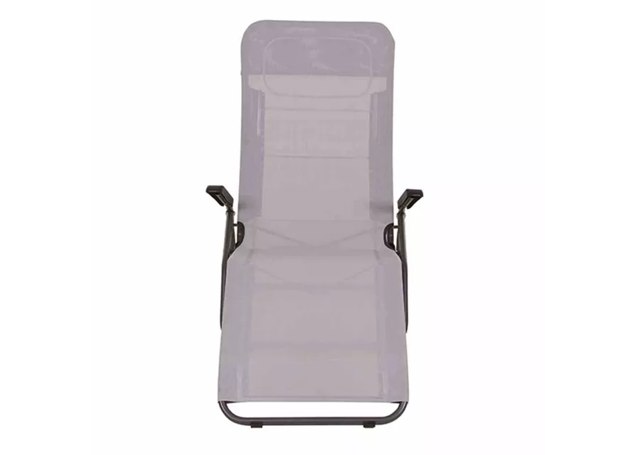 Siena Garden Kippliege Textilbezug 144 x 72,5 x 103,5 cm anthrazit