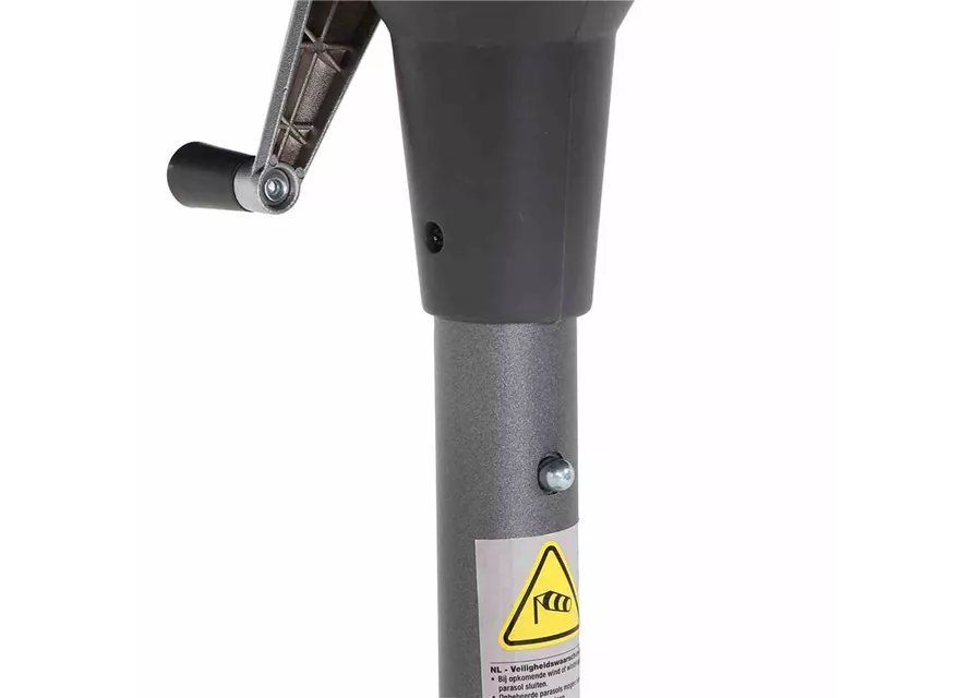 Siena Garden Avio Schirm 250x250 cm anthrazit / ecru Aluminium