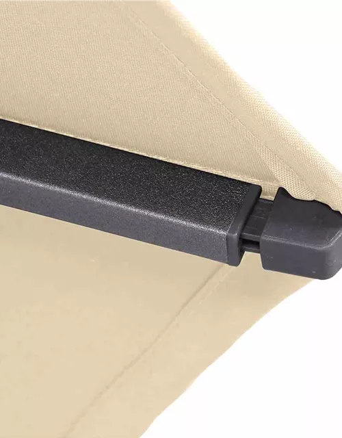 Siena Garden Avio Schirm 250x250 cm anthrazit / ecru Aluminium