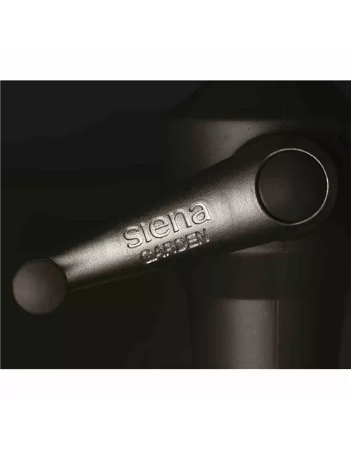 Siena Garden Avio Sonnenschirm 250x250 cm anthrazit /olive Aluminium 