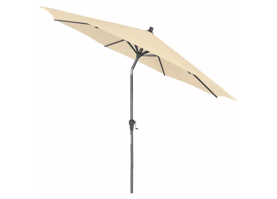 Siena Garden Avio Mittelstockschirm Ø 300 cm anthrazit