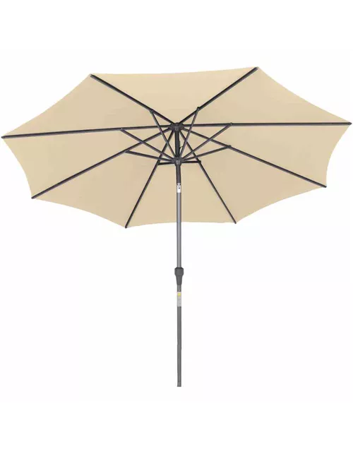 Siena Garden Avio Mittelstockschirm Ø 300 cm anthrazit