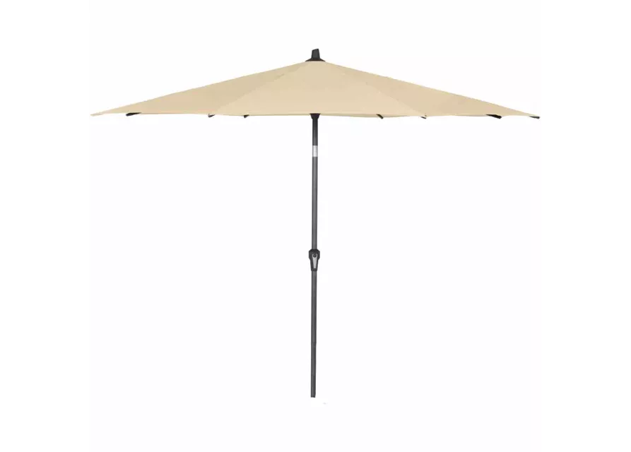Siena Garden Avio Mittelstockschirm Ø 300 cm anthrazit