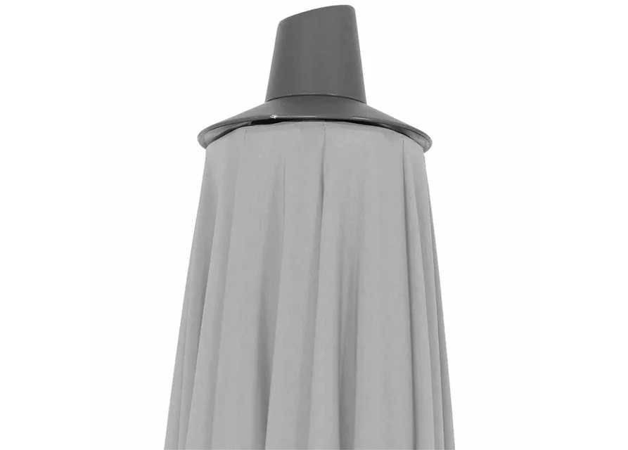 Siena Garden Avio Mittelstockschirm 250 x 250 cm anthrazit/stone 