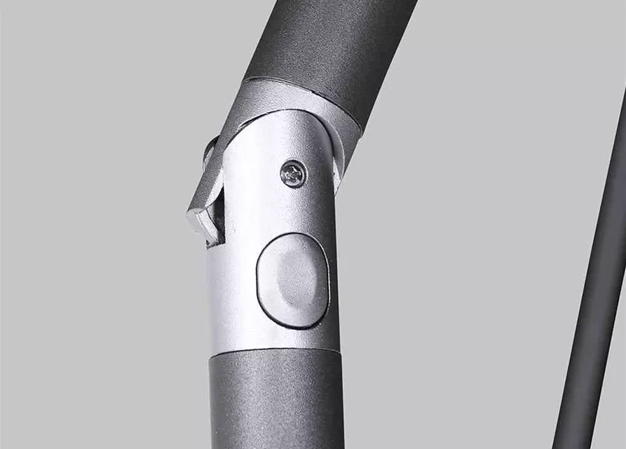 Siena Garden Avio Mittelstockschirm 250 x 250 cm anthrazit/stone 