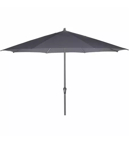 Siena Garden Avio Schirm Ø350 cm anthrazit / anthrazit Aluminium 