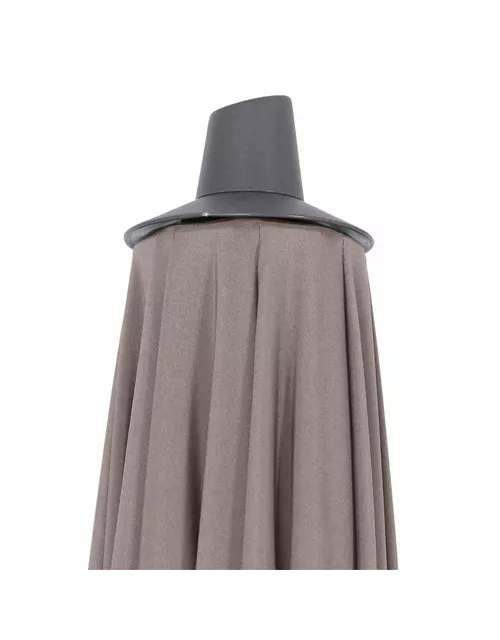 Siena Garden Avio Schirm 250x250 cm anthrazit / taupe Aluminium 