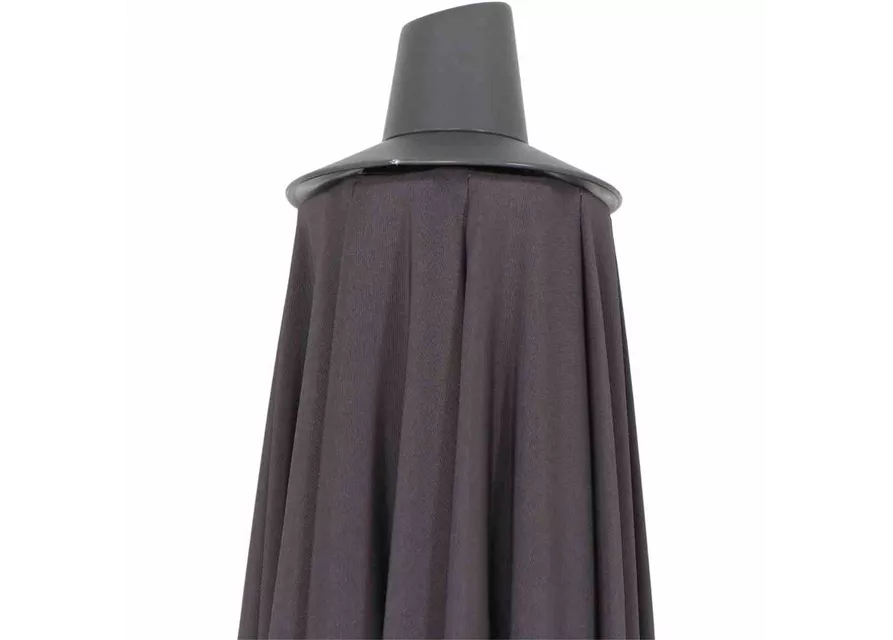 Siena Garden Avio Schirm Ø350 cm anthrazit / anthrazit Aluminium 