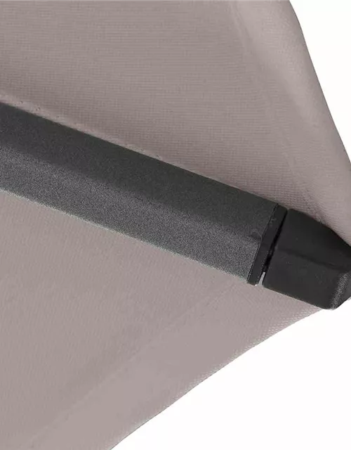 Siena Garden Avio Schirm 250x250 cm anthrazit / taupe Aluminium 