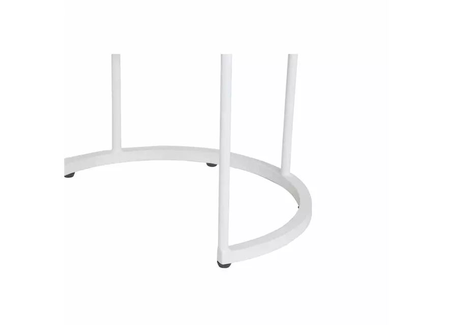 Siena Garden Baros 2er Set Beistelltische Aluminium/Teak 