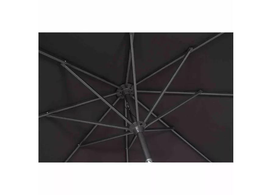 Siena Garden Avio Mittelstockschirm 300 x 200 cm anthrazit/anthrazit