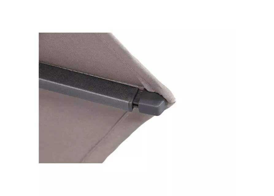 Siena Garden Avio Schirm Ø350 cm anthrazit / taupe Aluminium