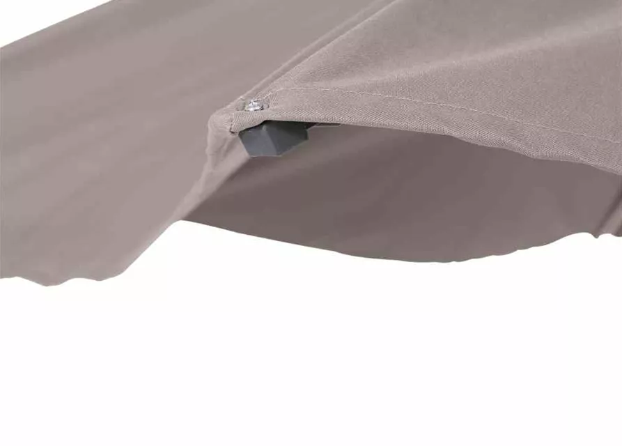 Siena Garden Avio Schirm Ø350 cm anthrazit / taupe Aluminium
