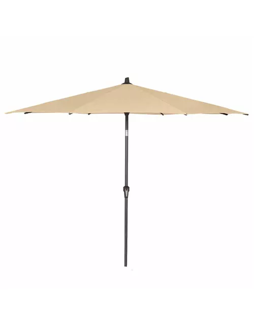 Siena Garden Avio Mittelstockschirm Ø 250cm anthrazit/ecru