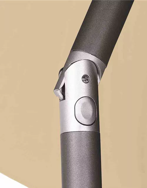 Siena Garden Avio Mittelstockschirm Ø 250cm anthrazit/ecru