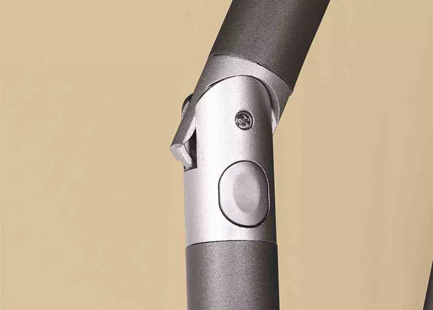 Siena Garden Avio Mittelstockschirm Ø 250cm anthrazit/ecru