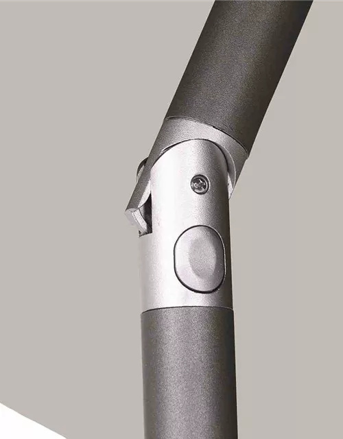 Siena Garden Avio Mittelstockschirm Ø 250cm anthrazit/stone