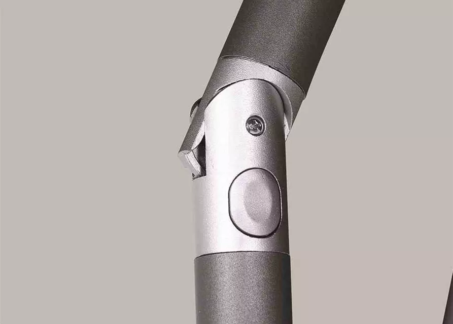 Siena Garden Avio Mittelstockschirm Ø 250cm anthrazit/stone