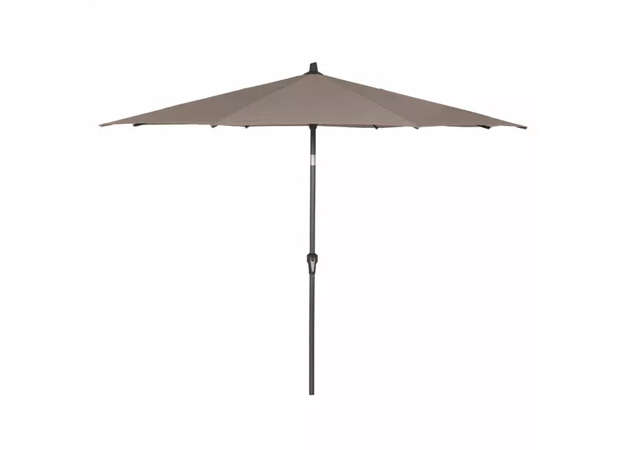 Siena Garden Avio Mittelstockschirm Ø 250cm anthrazit/taupe 