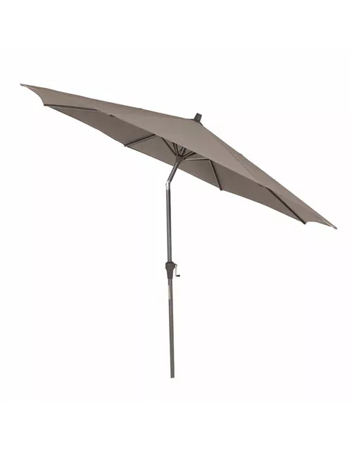 Siena Garden Avio Mittelstockschirm Ø 250cm anthrazit/taupe 