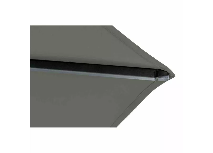 Siena Garden Avio Sonnenschirm Ø300 cm anthrazit / olive Aluminium 