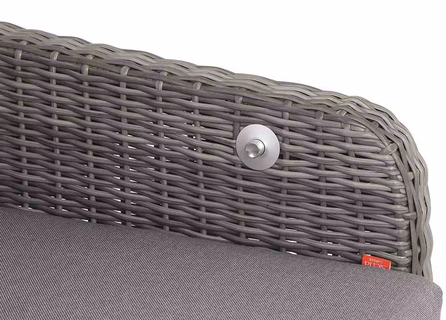 Siena Garden Bellani Ecksofa links Aluminum/Gardino® 