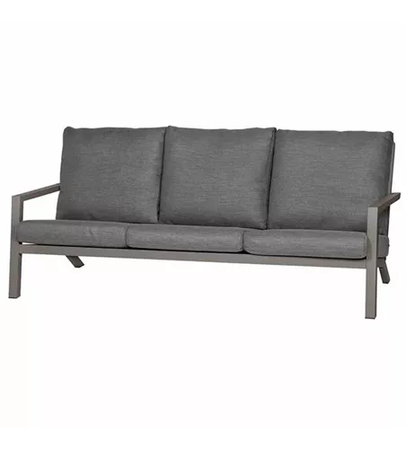 Siena Garden Belia 3-Sitzersofa 91x210x81 cm Aluminium 