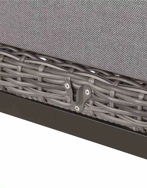 Siena Garden Bellani Eckmodul Aluminum/Gardino® 