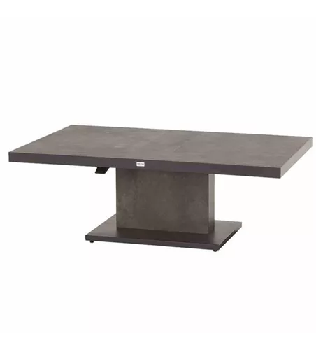 Siena Garden Bellani Lift-Tisch 140x85cm matt anthrazit 
