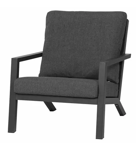 Siena Garden Belia Loungesessel inkl. Kissen Aluminium 