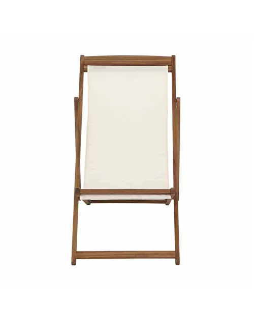 Siena Garden Aviro Beachliege ecru Akazie/Polyester 