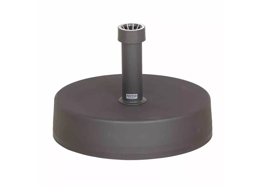 Siena Garden Schirmständer 40 kg, Ø 50x11 cm anthrazit Kunststoff 