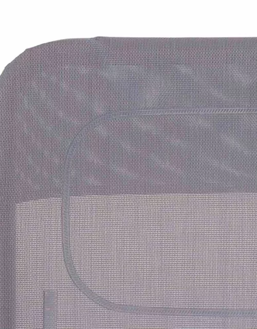 Siena Garden Kippliege Bito Textilbezug in taubenblau, 139 x 72 x 118 cm anthrazit