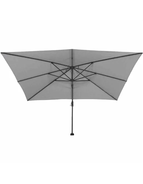Siena Garden Cirrus Ampelschirm 300x400 cm anthrazit / grau