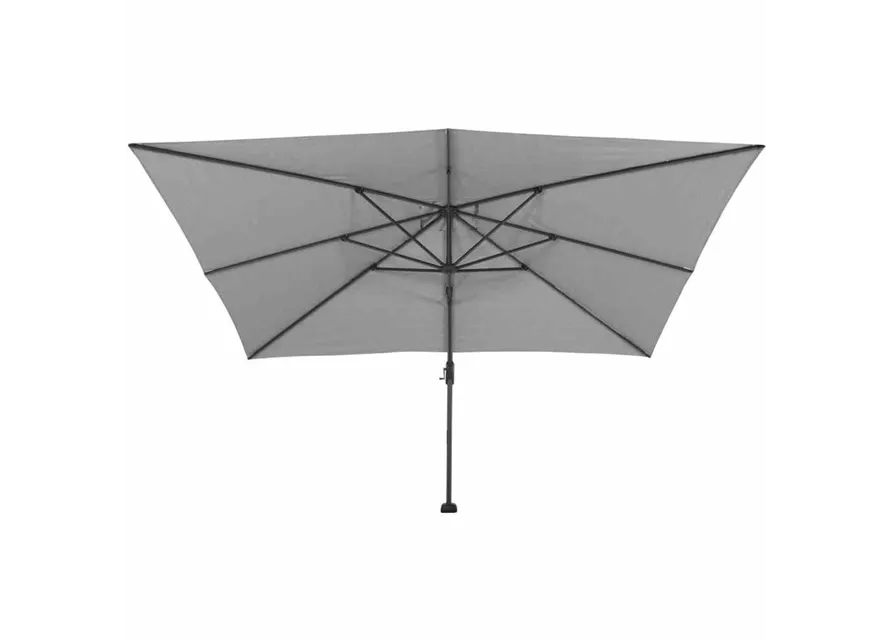 Siena Garden Cirrus Ampelschirm 300x400 cm anthrazit / grau