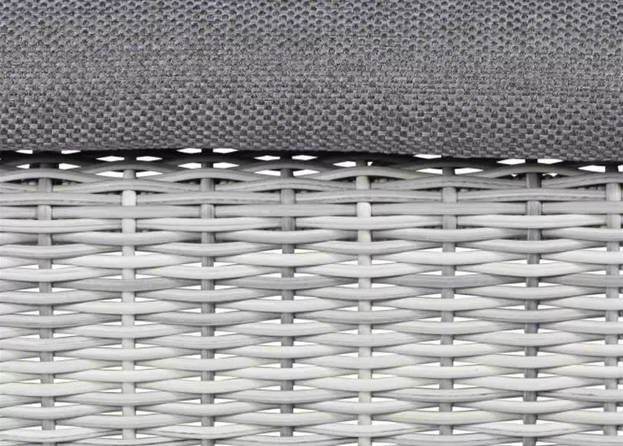 Siena Garden Cando Hocker Geflecht icegrey