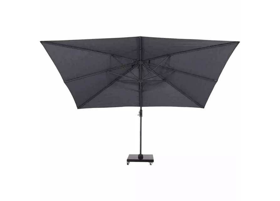 Siena Garden Cirrus Ampelschirm 300x400 cm anthrazit / schwarz