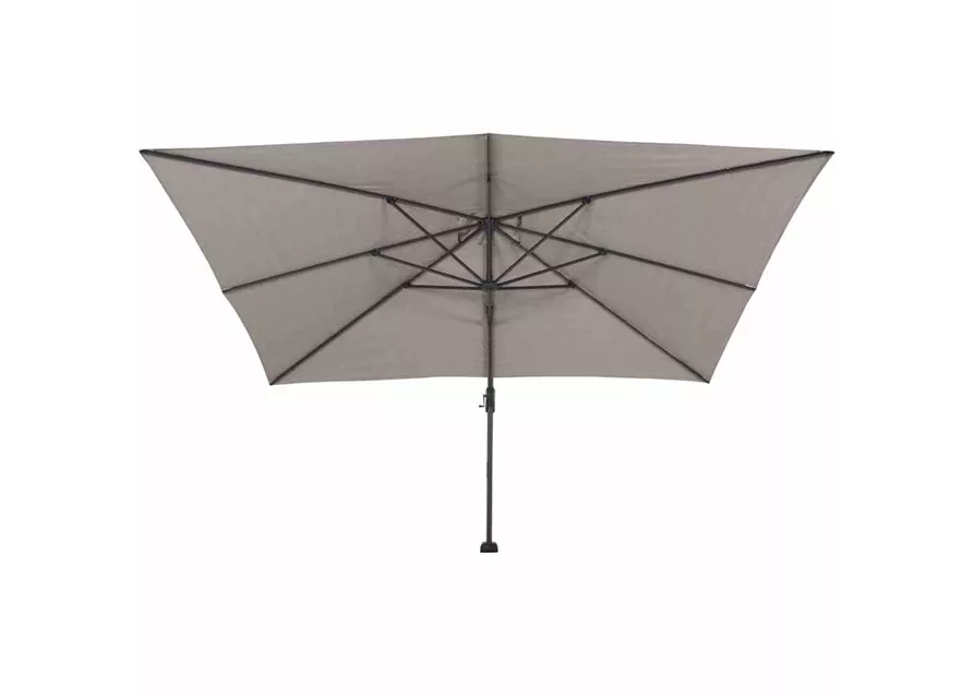 Siena Garden Cirrus Ampelschirm 300x400 cm anthrazit / taupe